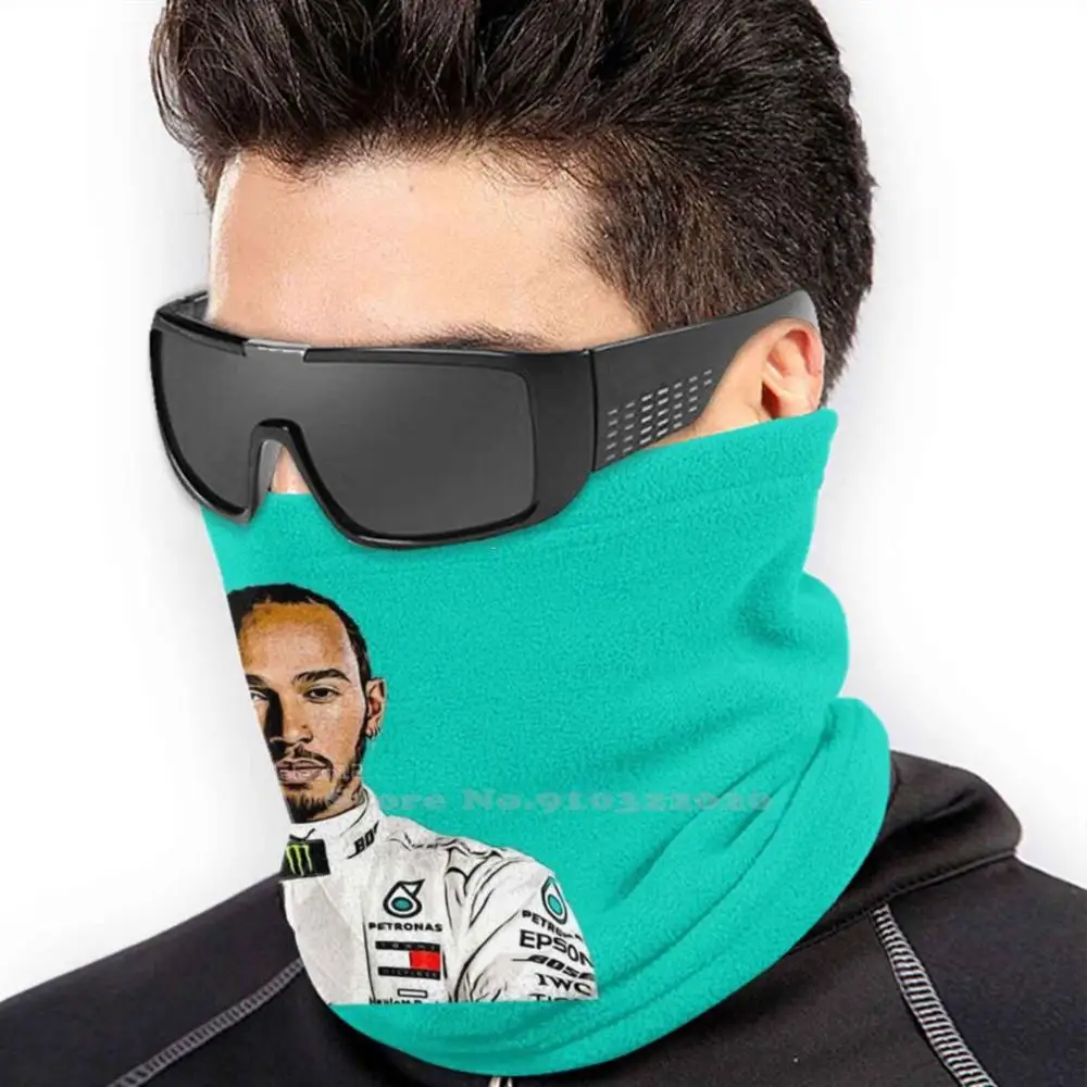 Lewis Verão Respirável Máscara Facial Boca Máscaras Lewis Celebridade Lewis Celebridade Inglaterra Motorsport Motor Sport Racing Racer Grande