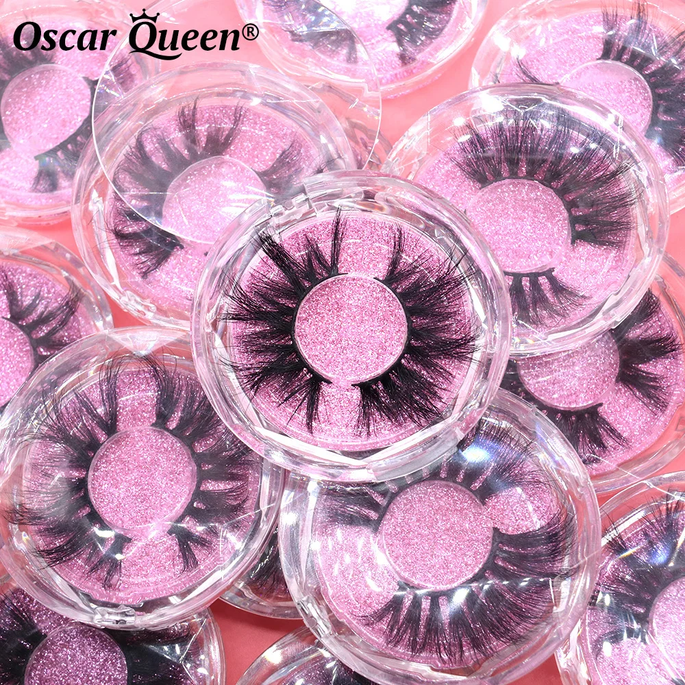 25mm Mink Eyelashes Mink Lashes Bulk 3D Mink Lashes 6D Natural Long Curl Lashes Extension False Mink Eyelashes Wholesale Makeup