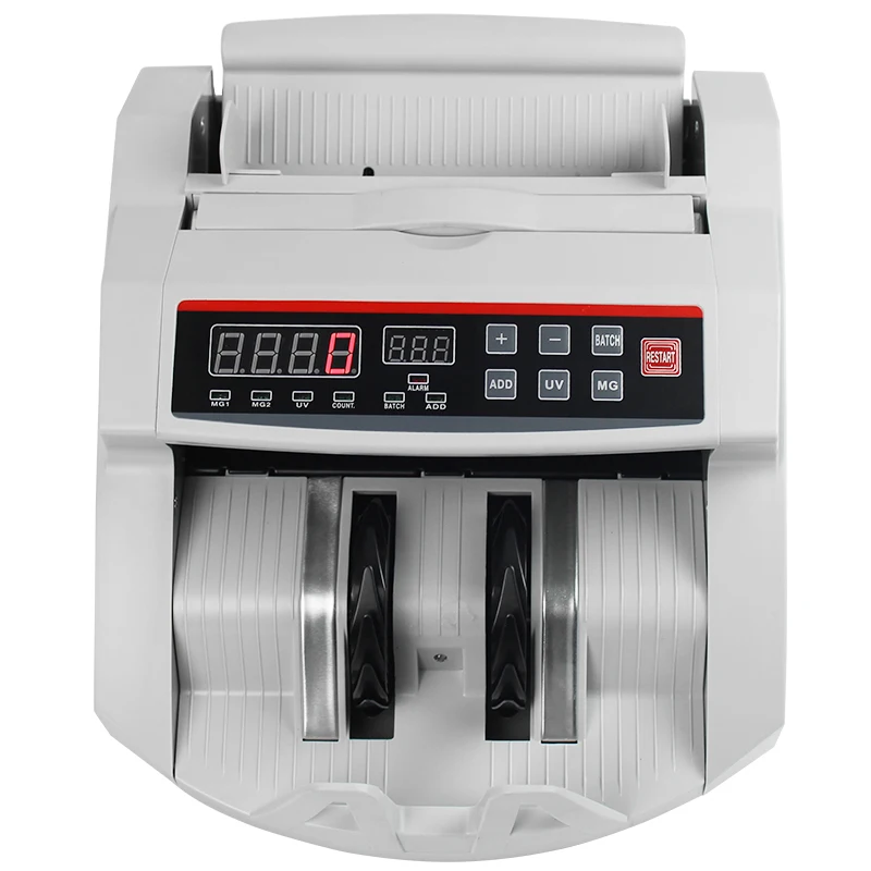 LED Money detector cheap bill counter machine UV/MG money counting machine banknote counter cash counting machine for USD/EURO