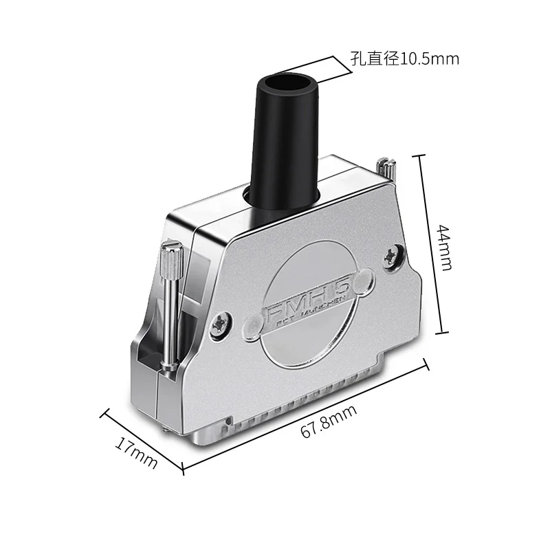 Сварочная головка DB50, штекер/гнездо, металлический корпус в комплекте, 2 ряда, 50-контактный последовательный порт, разъем, D-SUB 50 адаптеров