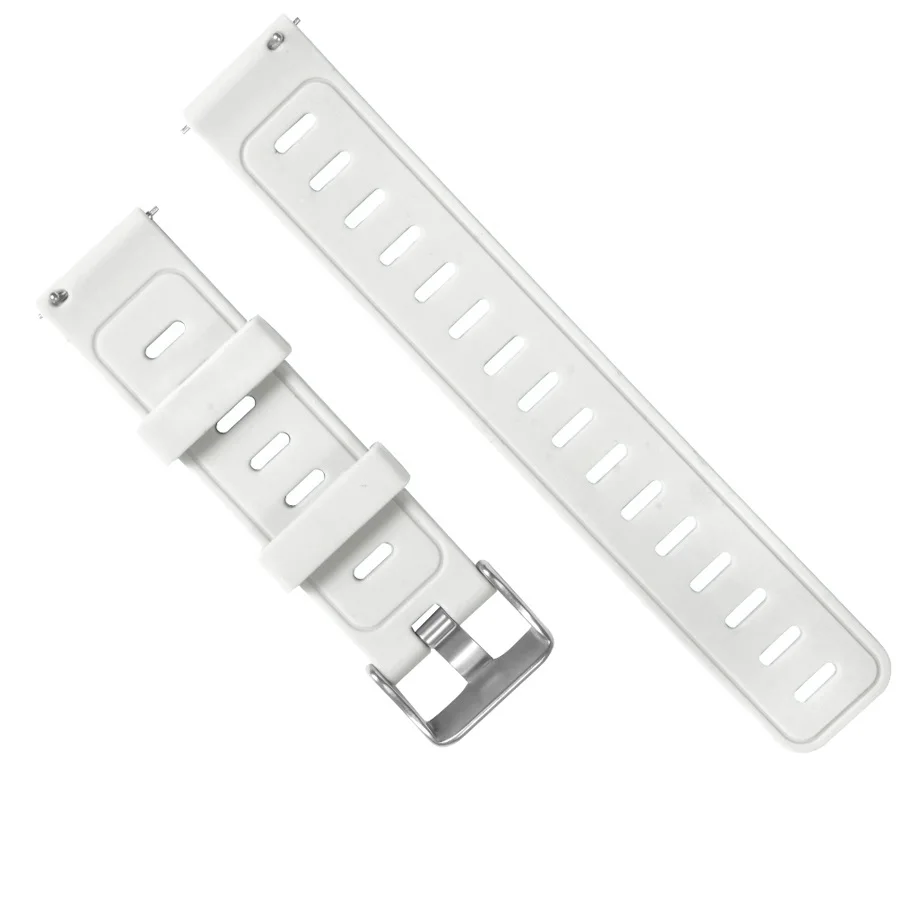 Sport Strap for Haylou GST Smart Watch 22mm Silicone Bracelet belt For Haylou LS05S / LS04 / RT2 / RS3 Man Watch Accessories image 4