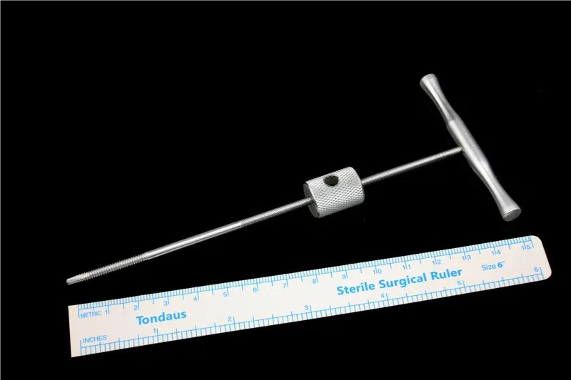 Orthopedic instruments medical locking steel plate pulling drill self tapping drilling T shaped bone lifting drill bit Septum AO