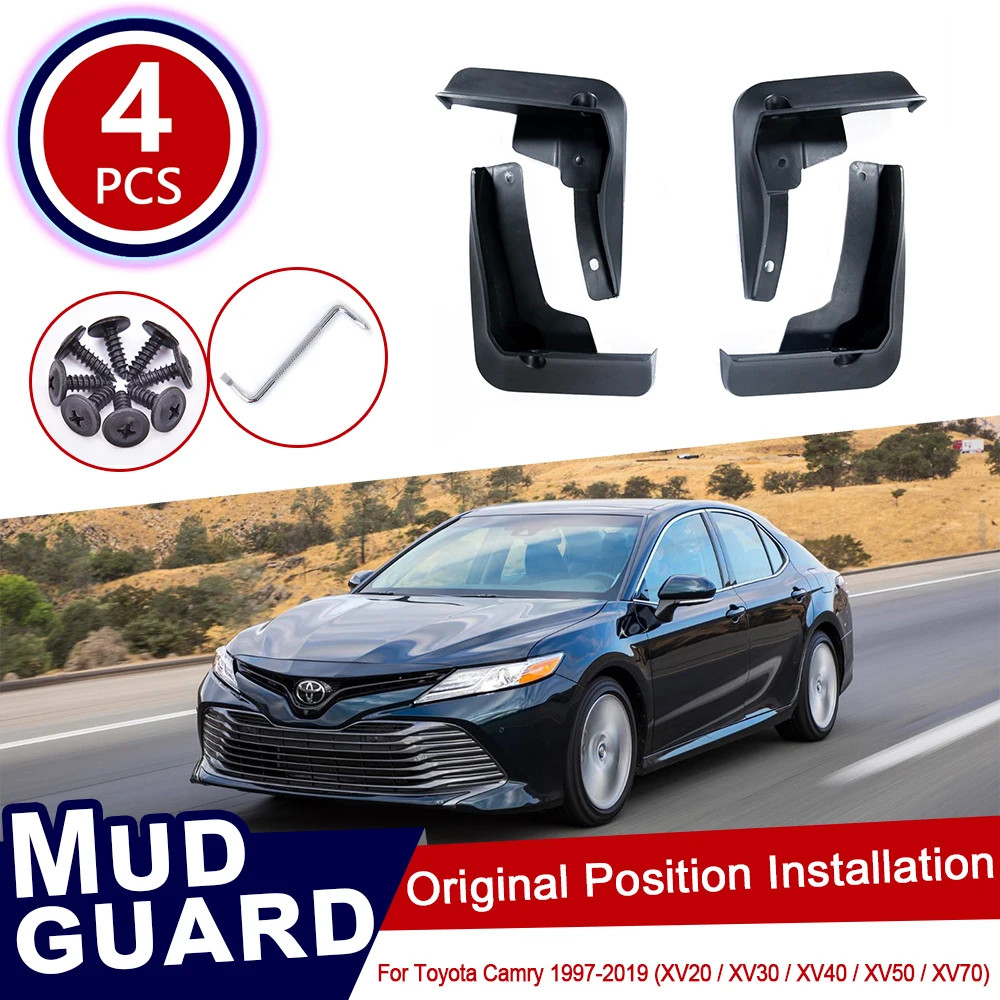 

Для Toyota Camry XV20 XV30 XV40 XV50 XV70 20 30 40 50 70 1997 ~ 2019 Автомобильные брызговики Брызговики на крыло Брызговики на крыло