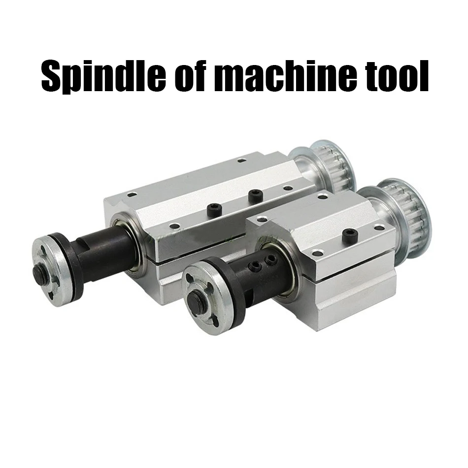 Spindle of Machine Tool Assembly Table Saw Spindle Seat DIY Cutting Machine Grinding Machine Bearing Seat