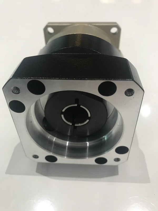 Helical gear planetary gearbox reducer 1 stage ratio  3:1 to 10:1 for 60mm 200W AC servo motor input shaft 11mm