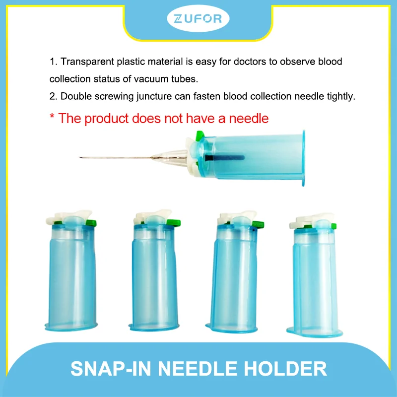 20pcs/50pcs Disposable Vacuum Blood Collection Tube Needle Holder Needle Holder for Blood Collection