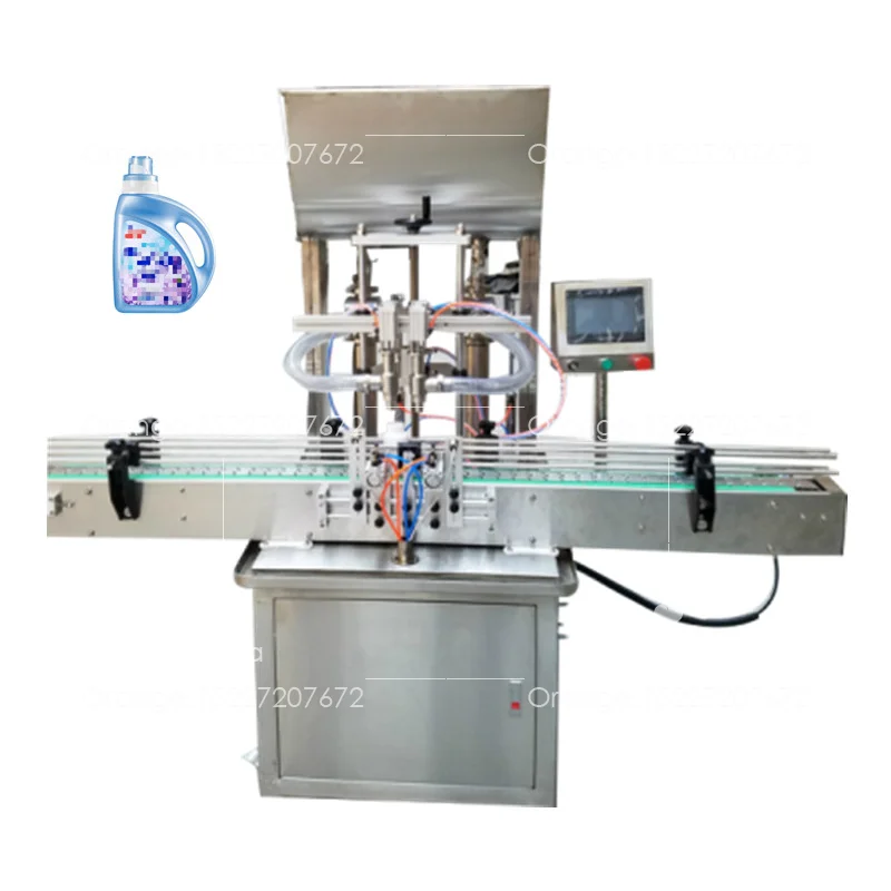 ของเหลวอัตโนมัติและวางเครื่องบรรจุ Jar เติมเครื่องสำอางค์ครีมน้ำผึ้งซอส