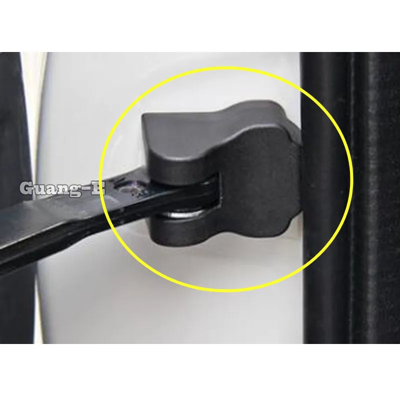 For VOLVO XC40 2018 2019 2020 2021 2022 2023 Car Anti Rust Water Proof Door Plastic Buckle Keys Key Limit Device Trim Frame 4PCs