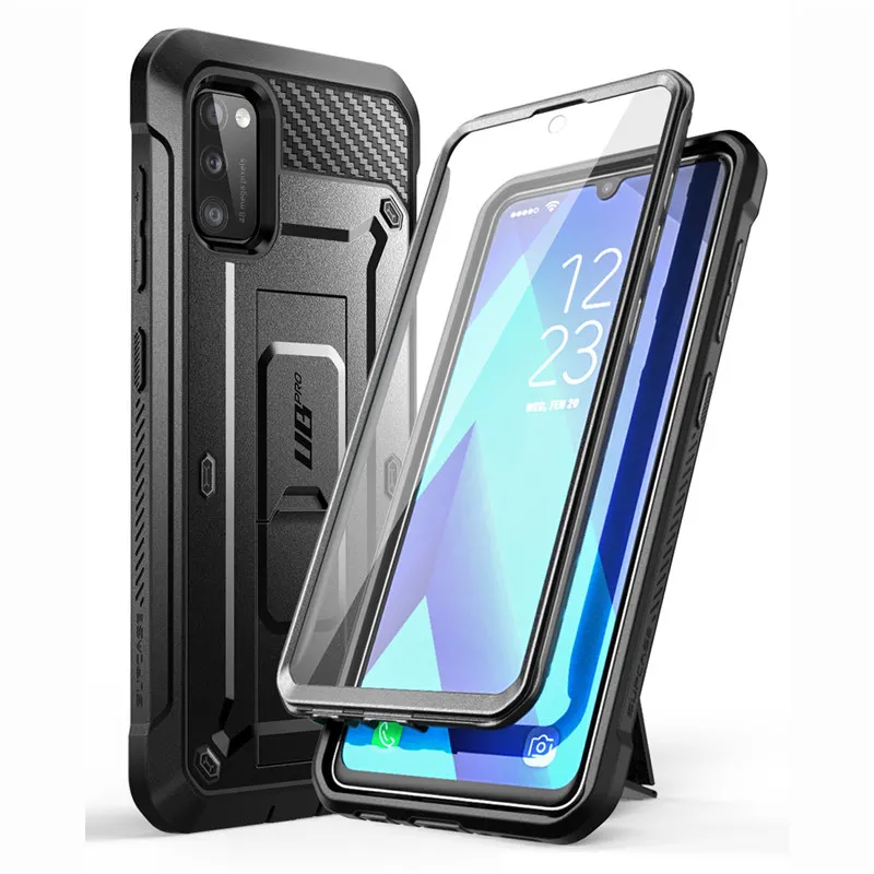 For Samsung Galaxy A41 Case (2020 Release) SUPCASE UB Pro Full-Body Rugged Holster Case Cover with Built-in Screen Protector