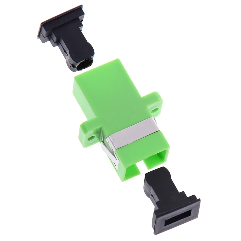 10PCS/bag Sc Apc Simplex Mode Fiber Optic Adapter Sc Apc Optical Fiber Coupler Connector