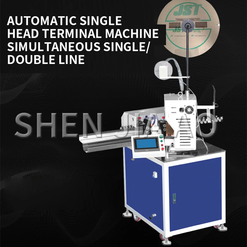 Automatic single-head terminal machine Double parallel wire stripping twisting and wire stripping machine ZS-02 multifunctional