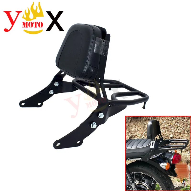 New Motorcycle Rear Luggage Rack Cargo Carrier Support Backrest Sissy Bar For Triumph Bonneville T100 T120 Street Twin 2016-2020