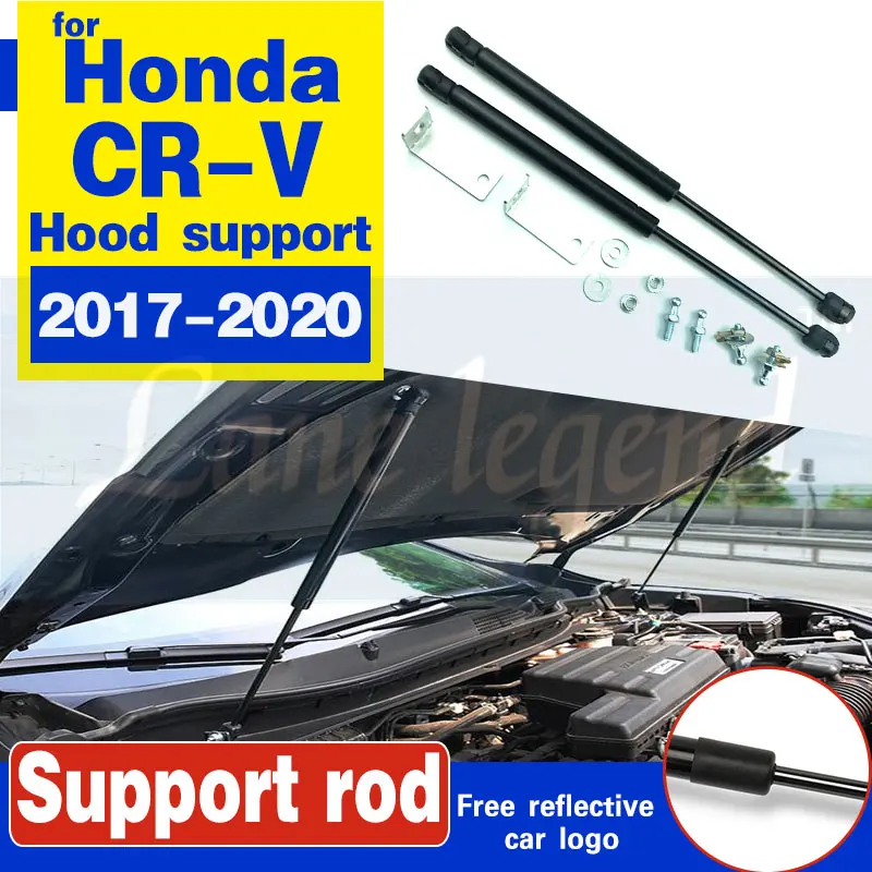 For honda cr-v 2017 2018 2019 2020 crv Refit Bonnet Hood Gas Shock Lift Supporting Strut Bars Support Rod Car-styling