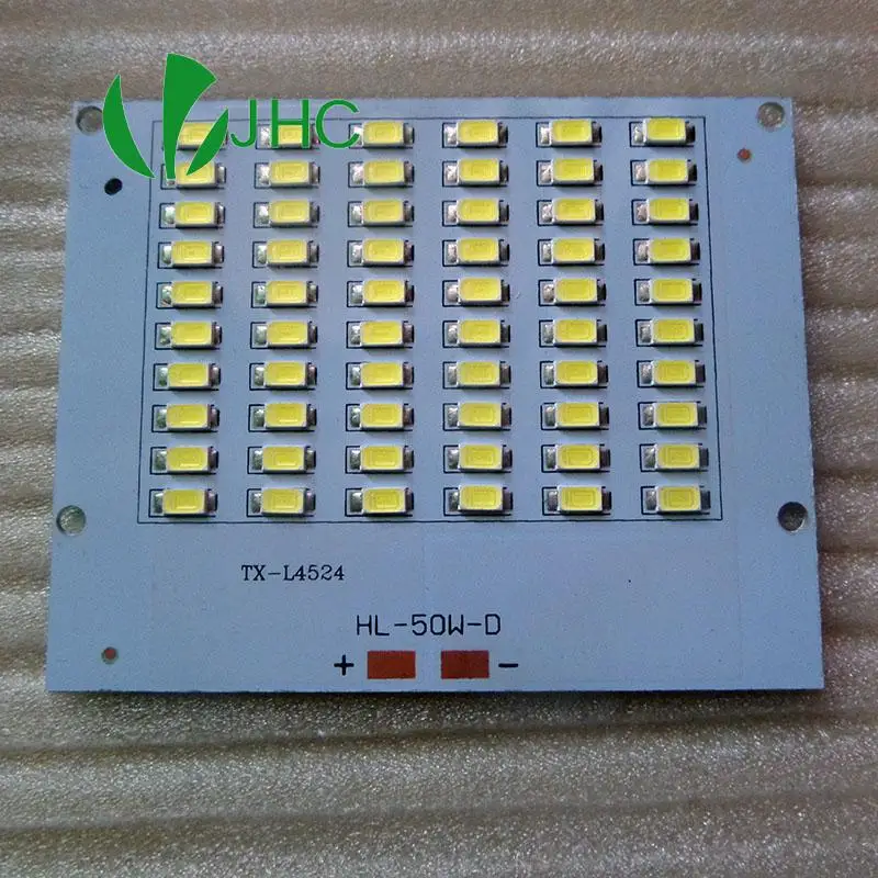 

High Lumens LED Flood Light 10w 20w 30w 50w 220v Epistar PCB 5730 SMD LED Chips plate resource Floodlight DIY LED lamp Beads