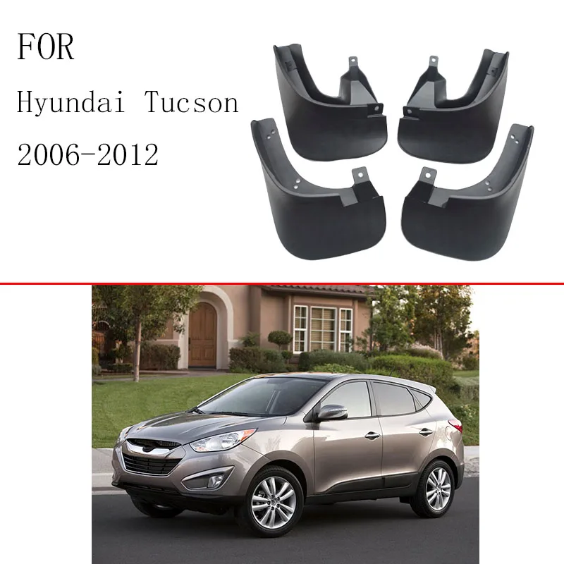 Mud flaps for Hyundai Tucson Mudguards Fender Hyundai Tucson Mud flap Splash Guard Fenders Mudguard car accessories Front Rear