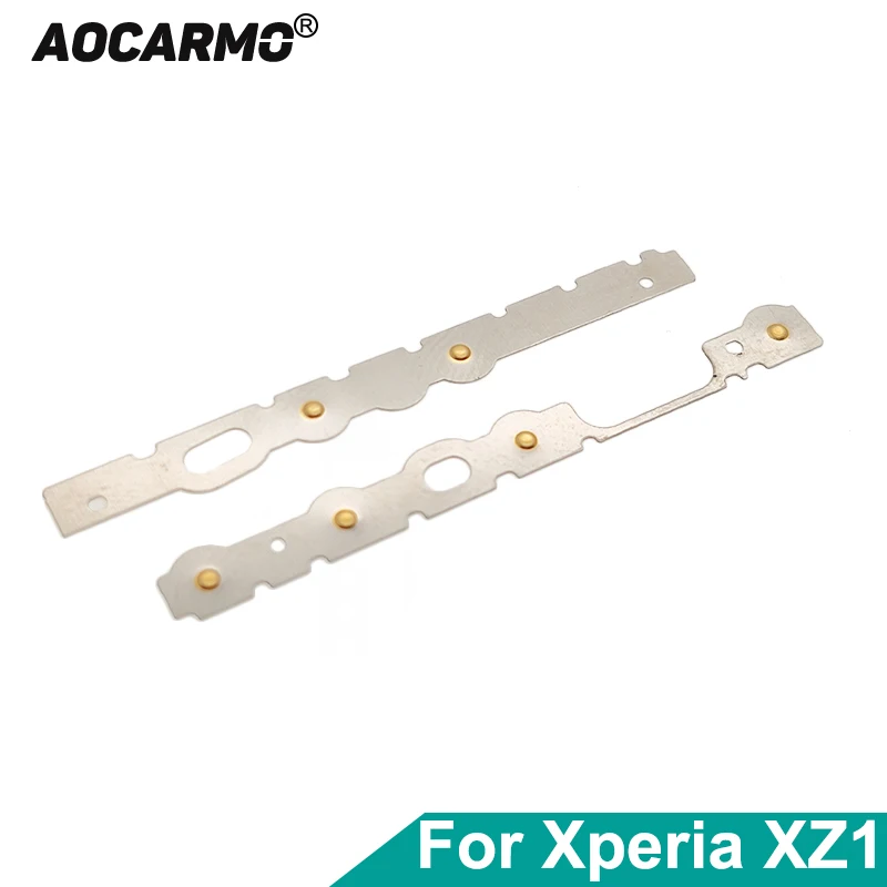 Aocarmo Top And Bottom Up Down Metal Iron Sheet Signal Antenna For Sony Xperia XZ1 G8341 G8342 Replacement