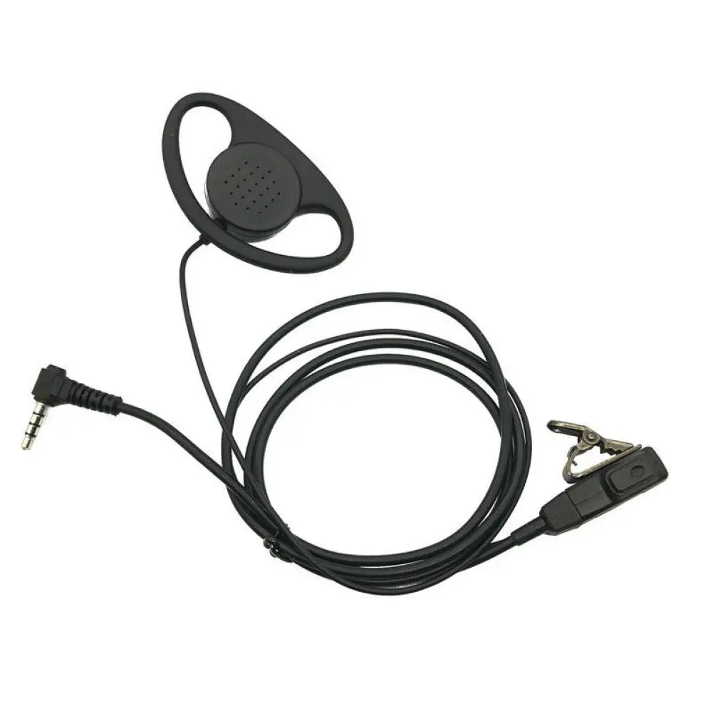 D-Form Hörer Headset PTT Versteckte MIC Für YAESU Vertex VX-1R 5R VX-110 VX-298 FT-50R, FT-60R Radio