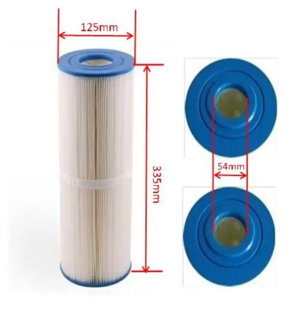 Spain Pool Spa Filter Replace Cartridge 125x 338 spain spa filter Netherlands hot tub filter