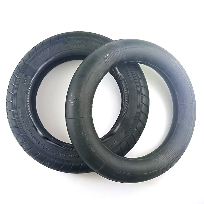 10 Inch Tire for Xiaomi Mijia M365 Electric Scooter 10x2 Inflation Wheel Tyre Inner Tube WanDa 10x2 (54-156) Pneumatic Tyre