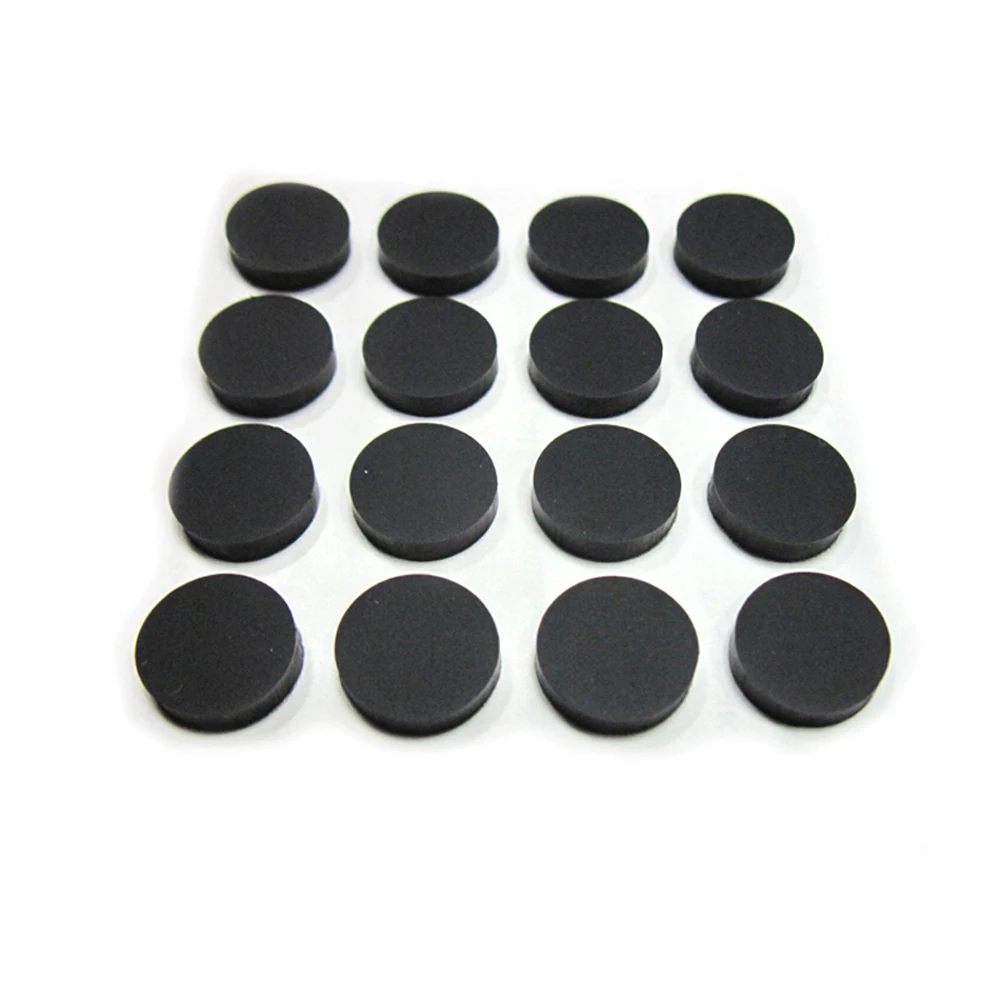 

1PCS 3mm Thick Self Adhesive Silicone Rubber Feet Black Round Furniture Pad Protectors Diameter 30/40/50/60mm-140mm