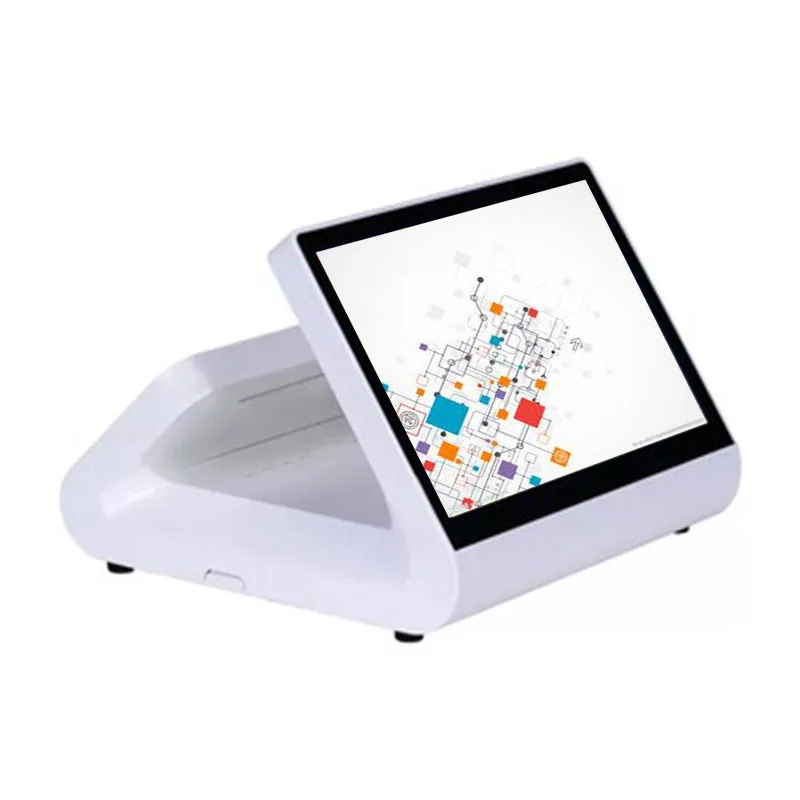 POS all in one easy to operate 12-inch Touch POS terminal with customer display  for Chain store