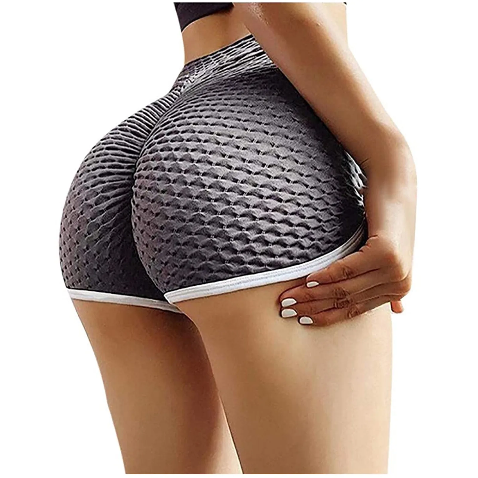 New Casual Solid Crop Wide High Waist Workout Short Leggings Summer Fitness Leggings Women Shorts Skinny Mini Shorts Ropa Mujer