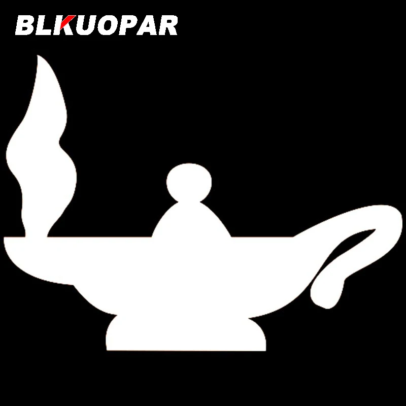 BLKUOPAR for Magic Oil Lamp Icon Car Stickers Laptop Vinyl Decals JDM Accessories Die Cut Trunk Skateboard Snowboard DIY Goods