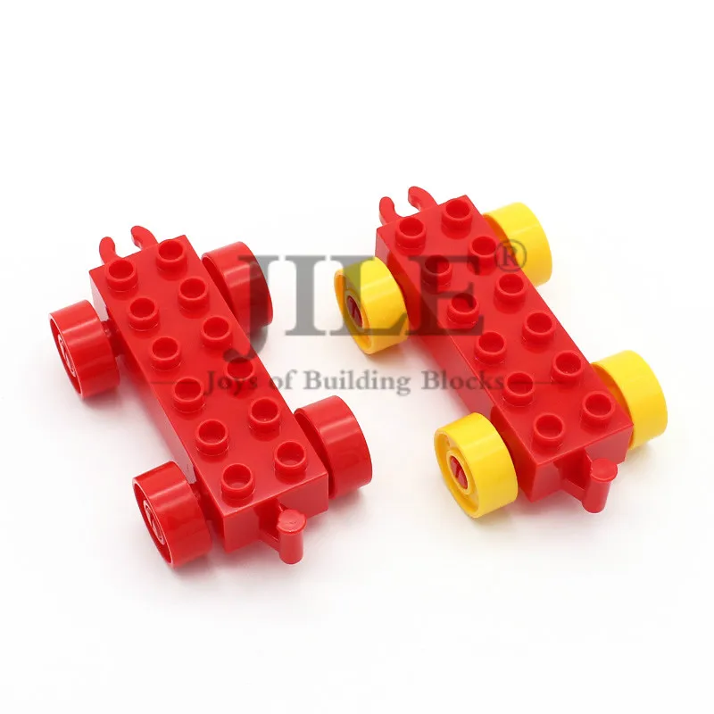 MOC Large Building Blocks Model Traffic Vehicles Compatible Car Big Size Bricks Educational Creative Toys for Children Kids Gift