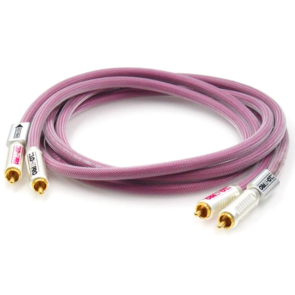 Hifi Gold plated RCA plug HTP1 PRO RCA XLO audio interconnect cable CD Amplifier DVD player Speaker RCA cable