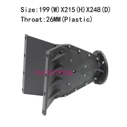 KROYWACH Line Array Speaker Tweeter Horn 199X215MM for Line Array Speaker High Horn Code:IDB