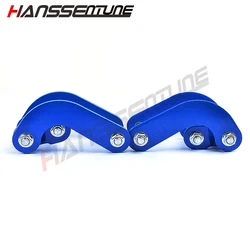 HANSSENTUNE-Suspensión modificada para coche, resorte de hoja trasera, grilletes dobles G cómodos para Toyota Hilux Vigo 2005-2014