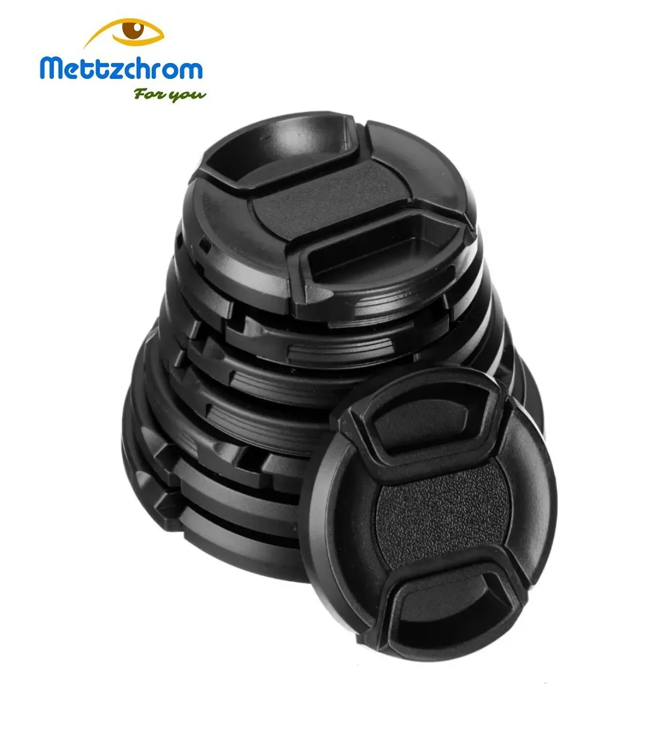 Mettzchrom 10 Pcs Universal Lensa Kamera Cap Perlindungan Penutup Lensa 40.5Mm 49Mm 52Mm 55Mm 58Mm 62Mm 67Mm 72Mm 77Mm 82Mm-52Mm