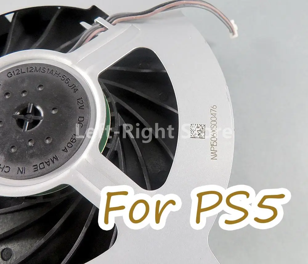 1 шт. для Sony PlayStation 5 PS5 17 23 18 лопастей 12 В постоянного тока 1,90 А 2,0 А Вентилятор охлаждения Внутренний вентилятор Охлаждающие вентиляторы для PS5 Slim 19 лопастей