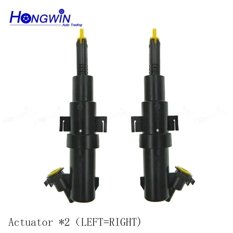 61678362823 Front Right Left Headlight Cleaning Water Spray Nozzle+61674290867&61674290868 Jet For BMW 3 Series E46 1997-2006