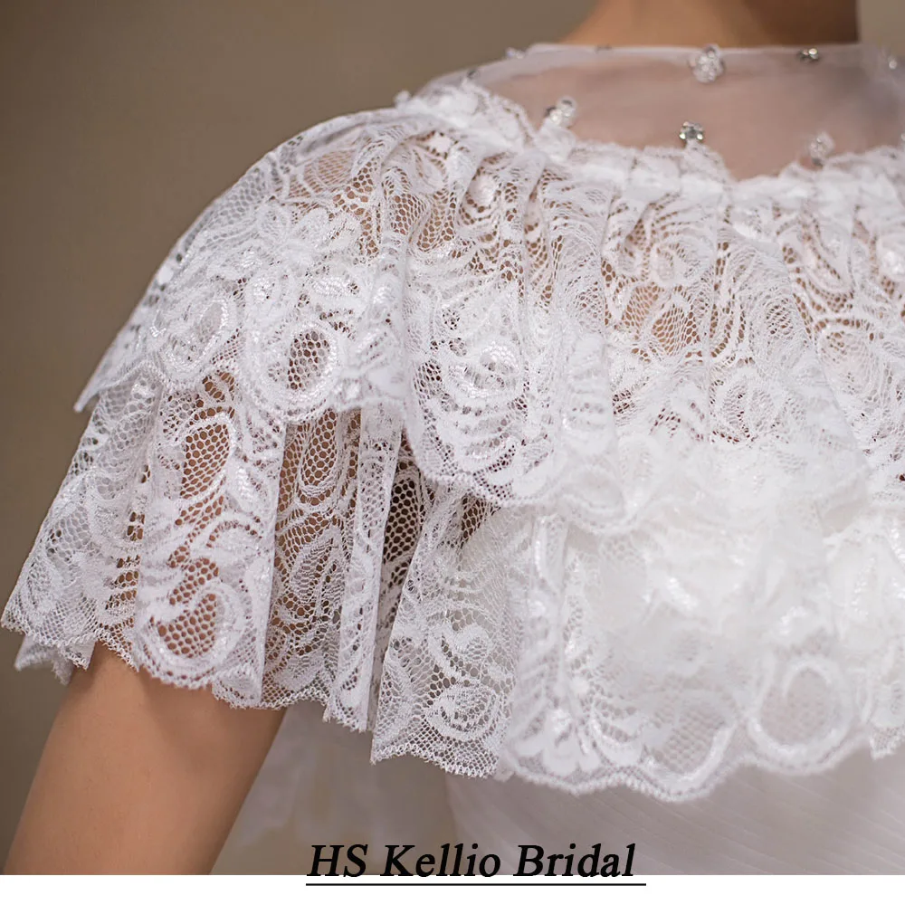 Lace Bridal Jacket Summer Women Wedding Boleros