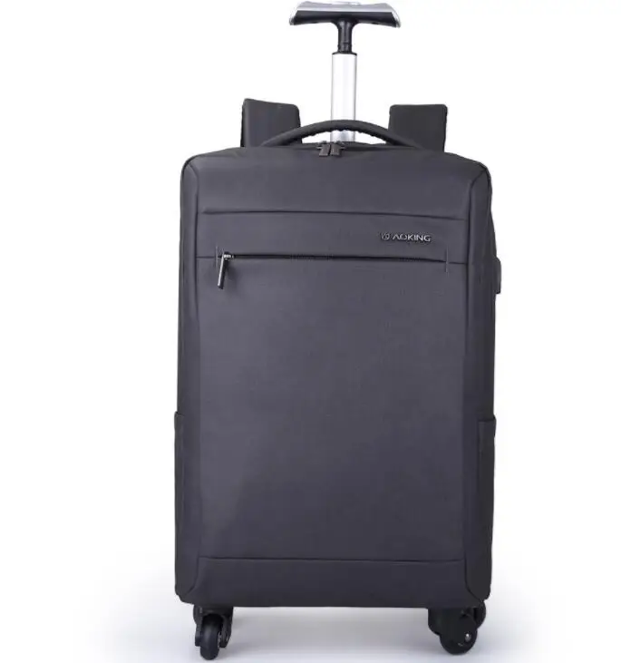 

Luggage backpack bags with wheels Men Travel trolley bag wheeled backpack for Business Cabin carry on Rolling luggage suitcase