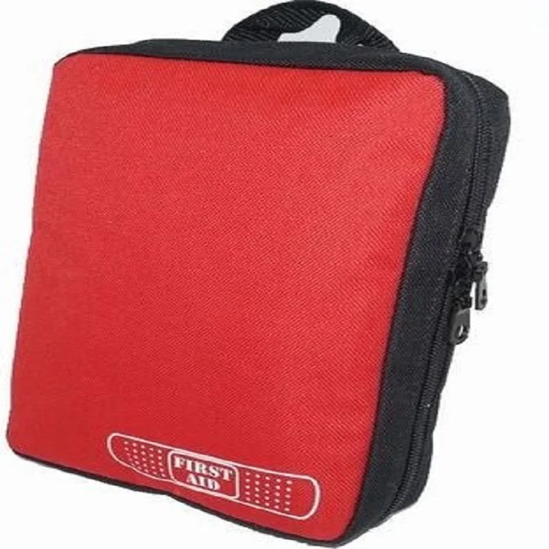 CAMMITEVER First Aid Red Cloth Tool Bag Electrician Hardware Multimeter Tools Waterproof Pouch Screwdriver Soldering Iron Bag