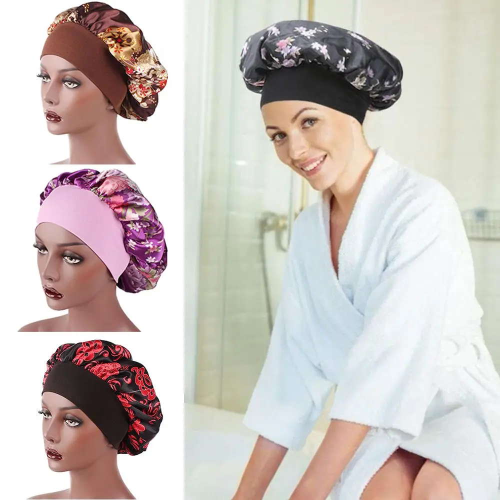 Hair Beauty Hair Care Head Wrap Chemo Caps Satin Bonnet Hair Loss Cover Night Sleep Hat