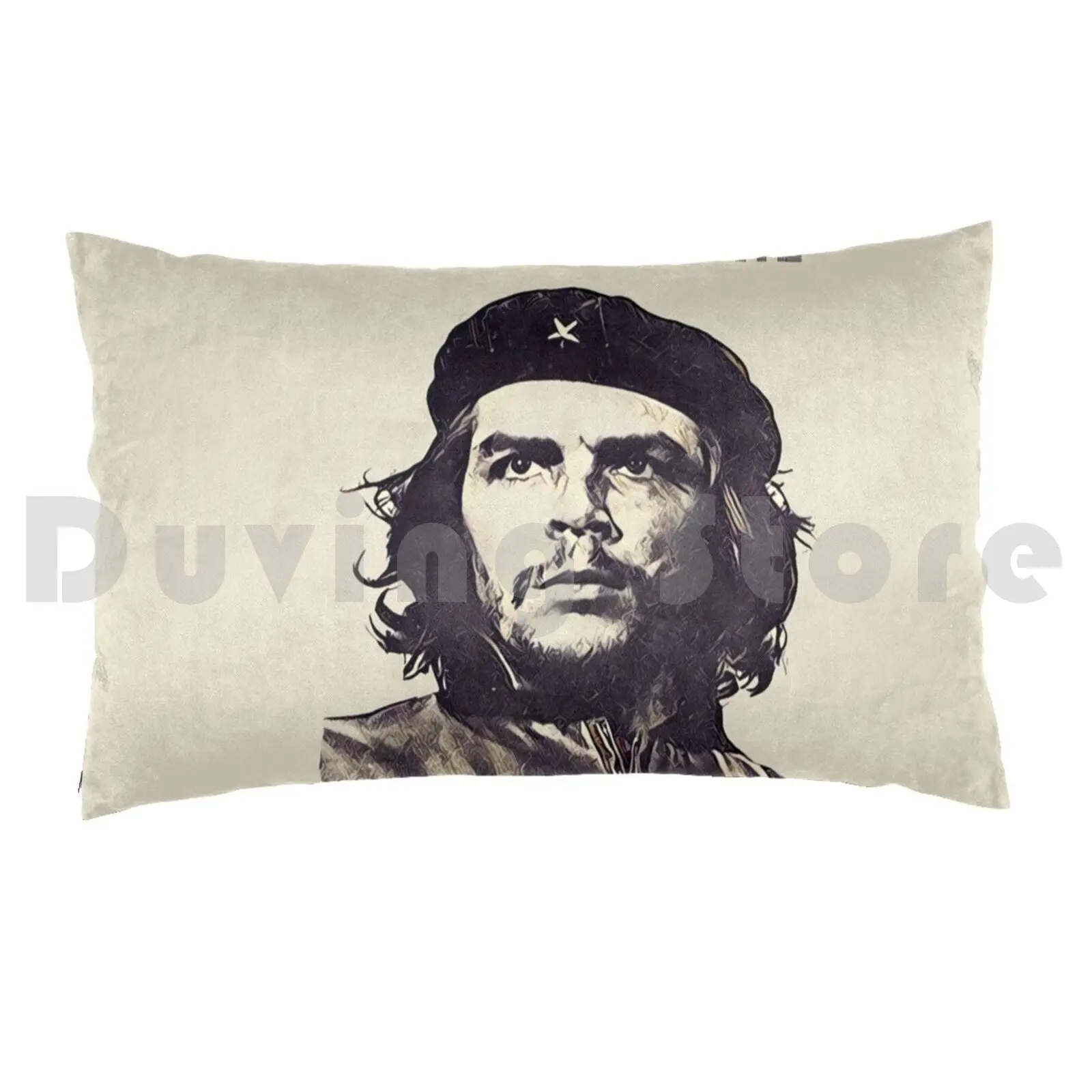 Che Guevara As El Comandante Of Cuba Pillow Case DIY 50*70 Che Che Guevara Revolution Communism Cuba Communist