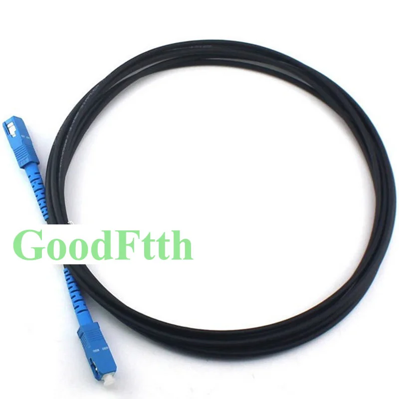 

Armoured Armored Tactical Patch Cord SC-SC UPC SM Simplex TPU GoodFtth 1m 2m 3m 5m 10m 15m