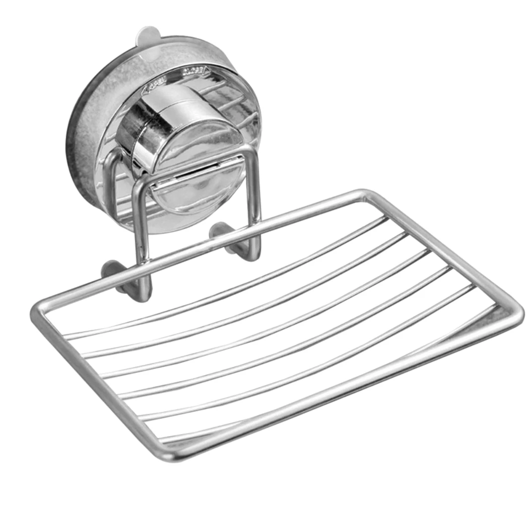 Stainless Steel Soap Dish Bathroom Storage Soap Rack Plate Box Container Wall Storage Rack Holder for Bathroom kitchen