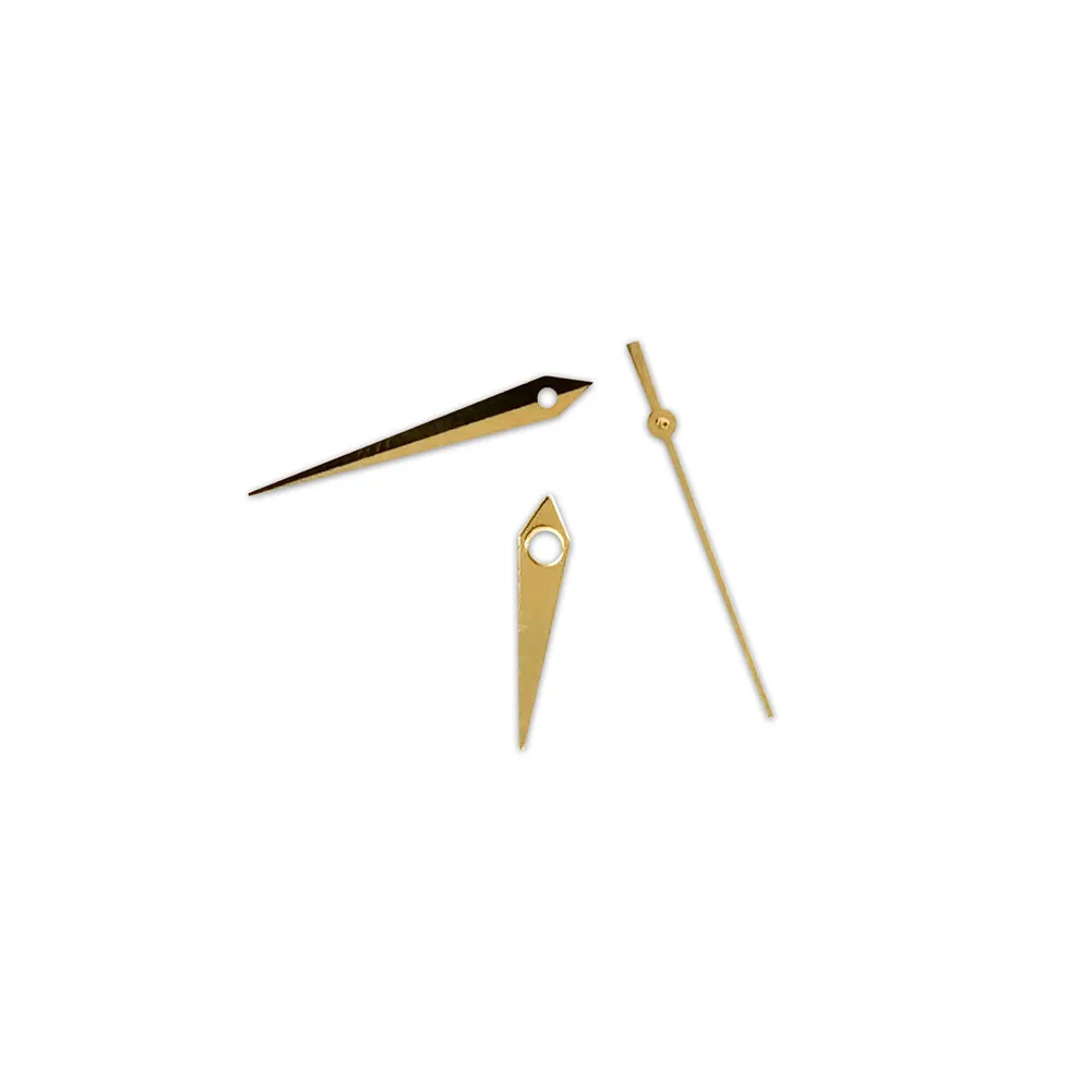 Spare Golden 3-Hand Watch Hand Sword Needle for NH36 Movement Watch Pointer Repair Parts Accessories