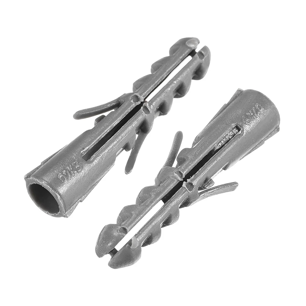 M4 M5 M6 M8 M10 M12 M14 Wall Plastic Wall Anchor Bolts Expansion Pipe Column Concrete Wall Plug Frame Fixings Tube Grey