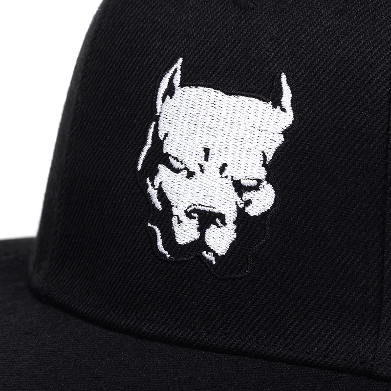 New Fashion Men Women Pitbull Dog Baseball Cap for Hip Hop Cotton Trucker Caps Bone Dad Hat Adjustable snapback hats gorras