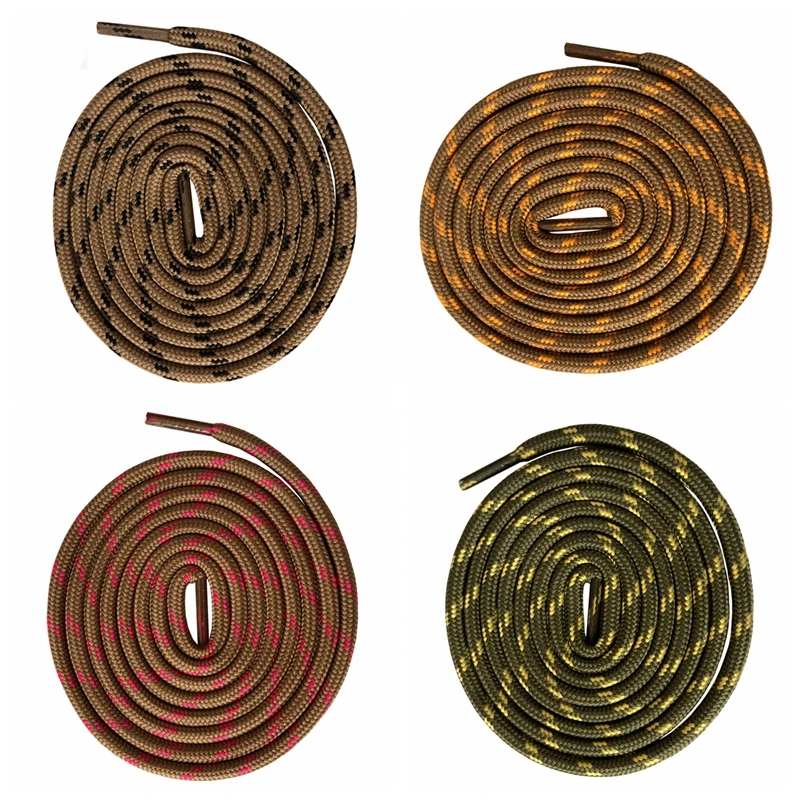 Lacets Ronds en Polyester de Bonne Qualité, Cordes pour le Travail, Bottes de Randonnée, 140 cm/55 Pouces