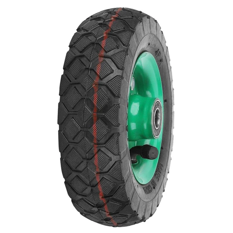 Inflatable Tire Wear-Resistant 6In Wheel 150mm Tire Industrial Grade Cart Trolley Tyre Caster 250Kg 36Psi