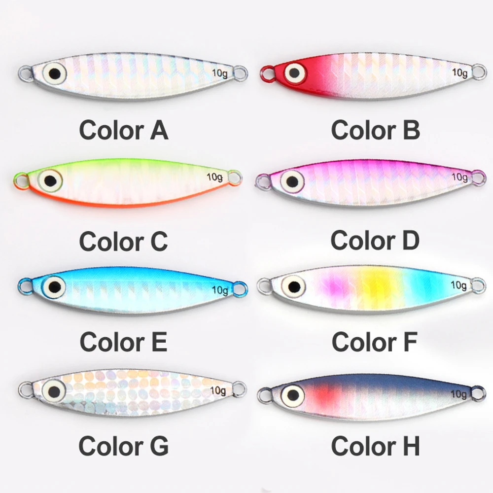 Micro Jig  Jigs Sea Fishing Metal Jig 7G 10G15G20G Shore Casting Jigging Fish Sea Bass Fishing jigs Lure Slow jigging lures