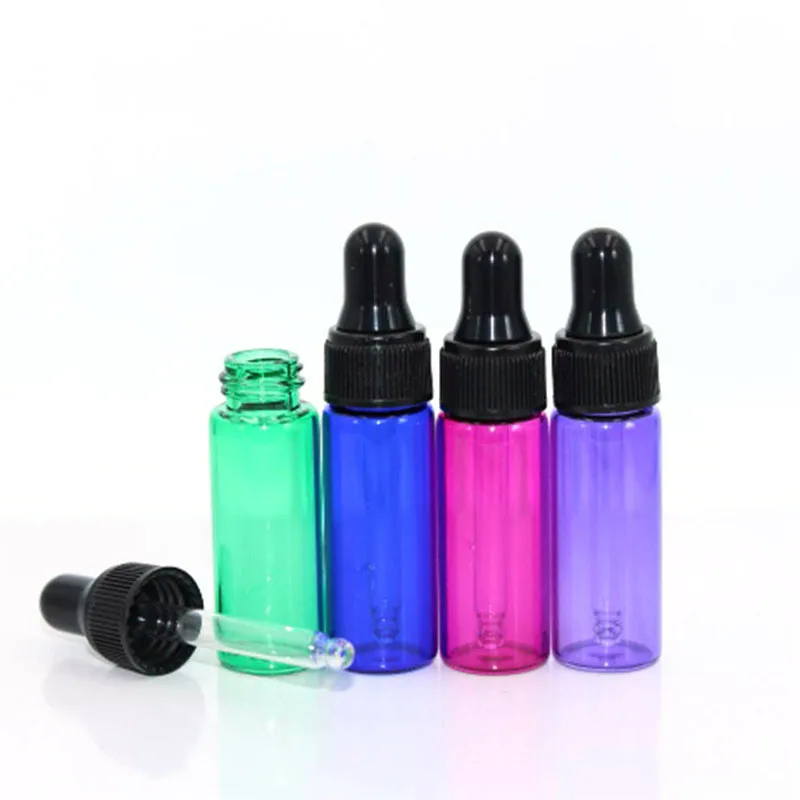 Bộ 50 Mini 1 2Ml 3Ml 5Ml Rỗng Ly Đá Kính Bình Rõ Ràng Di Động Bộ Tinh Dầu Thông Thơm Phòng hổ Phách Lọ