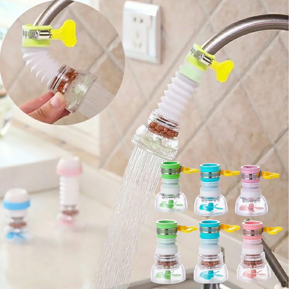 Newest Booster Shower Kitchen Home Water Filter Tap Head 360 Degree Rotating Faucet Nozzle