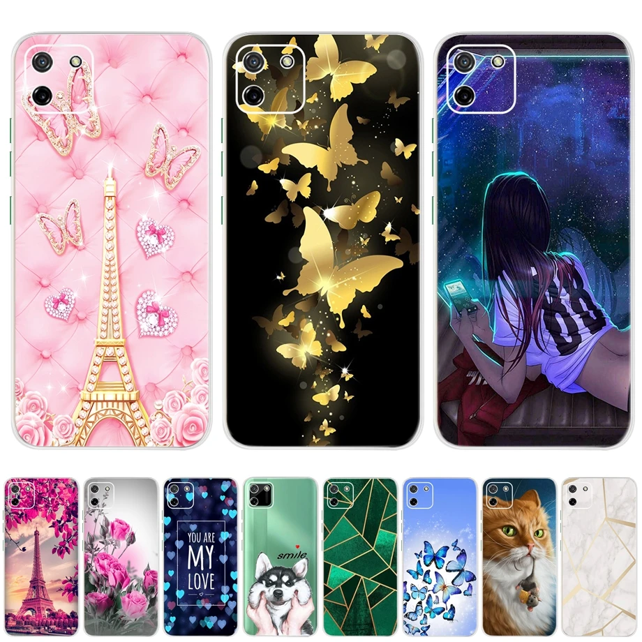 For OPPO Realme C11 Case For Realme C11 Case Cover Soft Silicone TPU Phone Cases For OPPO Realme C11 C 11 RealmeC11 Case 6.5inch